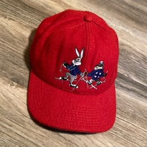Vintage Acme Clothing Company Looney Valley Ski Patrol Cap